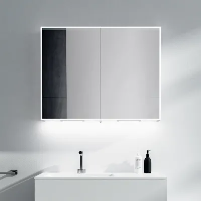 Copenhagen Chic CC90 - 90x70h cm Spiegelschrank mit LED