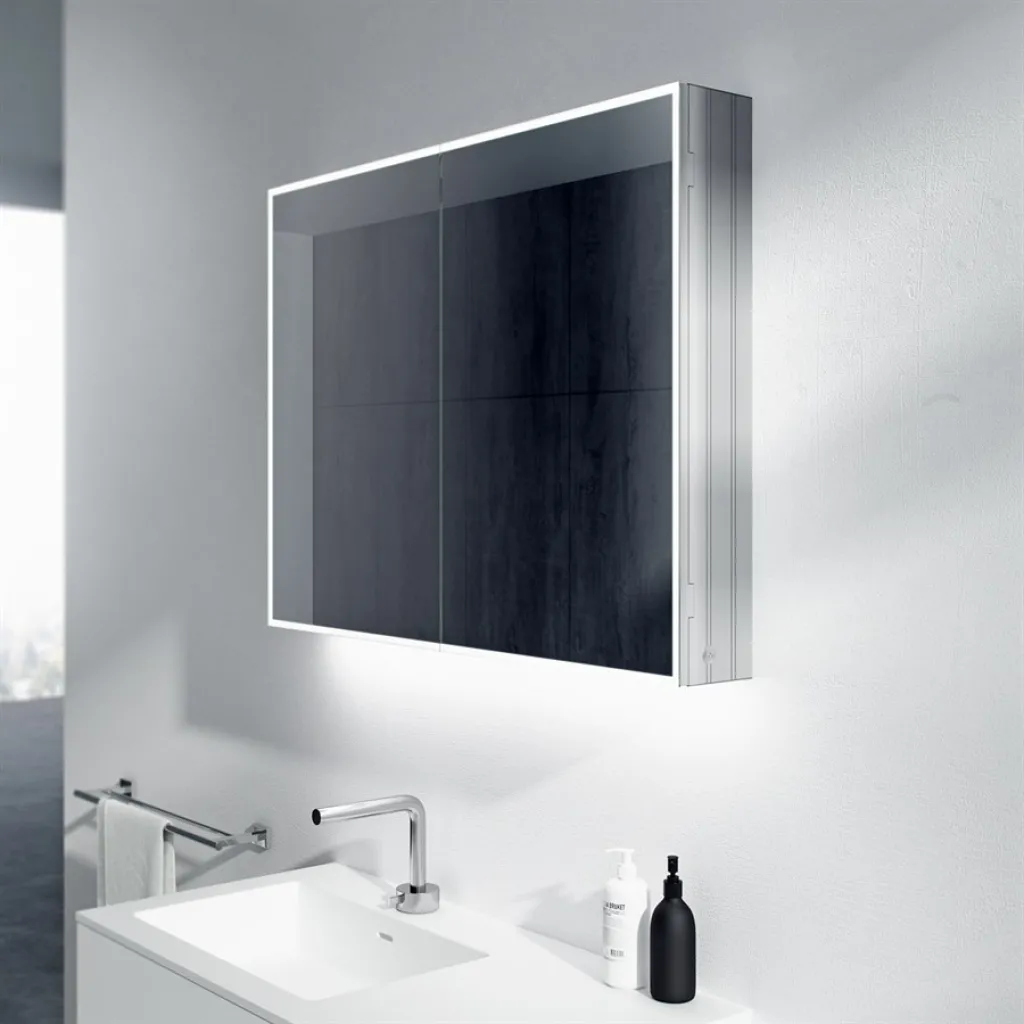 Copenhagen Chic CC90 - 90x70h cm Spiegelschrank mit LED