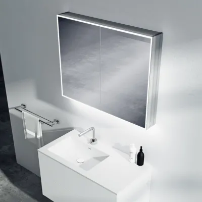 Copenhagen Chic CC90 - 90x70h cm Spiegelschrank mit LED