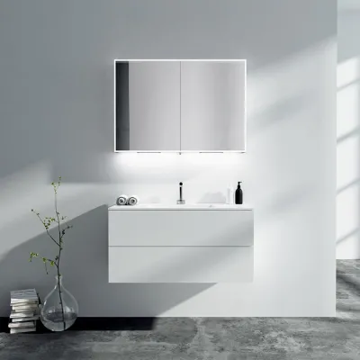 Copenhagen Chic CC100 - 100x70h cm Spiegelschrank mit LED