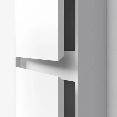 Copenhagen Block BHC3116 - 30x15x160 cm Hochschrank, Mattweiß
