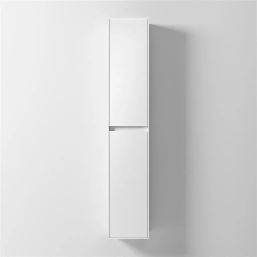 Copenhagen Block BHC3116 - 30x15x160 cm Hochschrank, Mattweiß