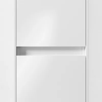 Copenhagen Block BHC3316 - 30x35x160 cm Hochschrank, Mattweiß
