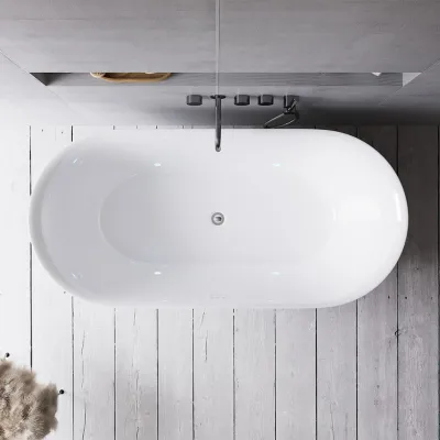 Curio Spa 170 - Wellness-Whirlpool 170x80 cm, Weiß glänzend