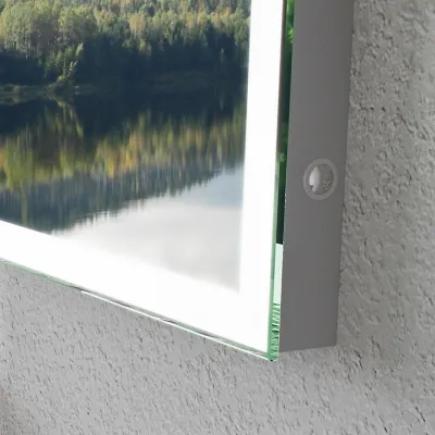 Kubic Light Dimmable 120x60 - LED-Spiegel mit Farbeinstellung