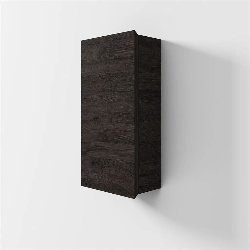 Copenhagen Front - 60x30x15 cm Wandschrank, geräucherte schwarze Eiche