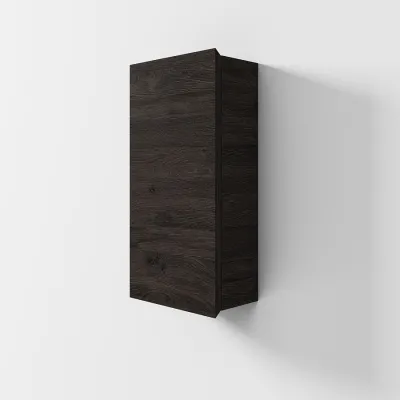 Copenhagen Front - 60x30x15 cm Wandschrank, geräucherte schwarze Eiche