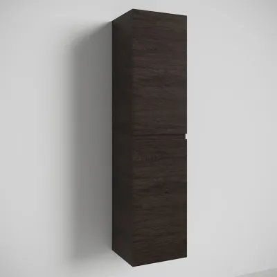 Copenhagen Front - 162x30x35 cm Hochschrank, geräucherte schwarze Eiche
