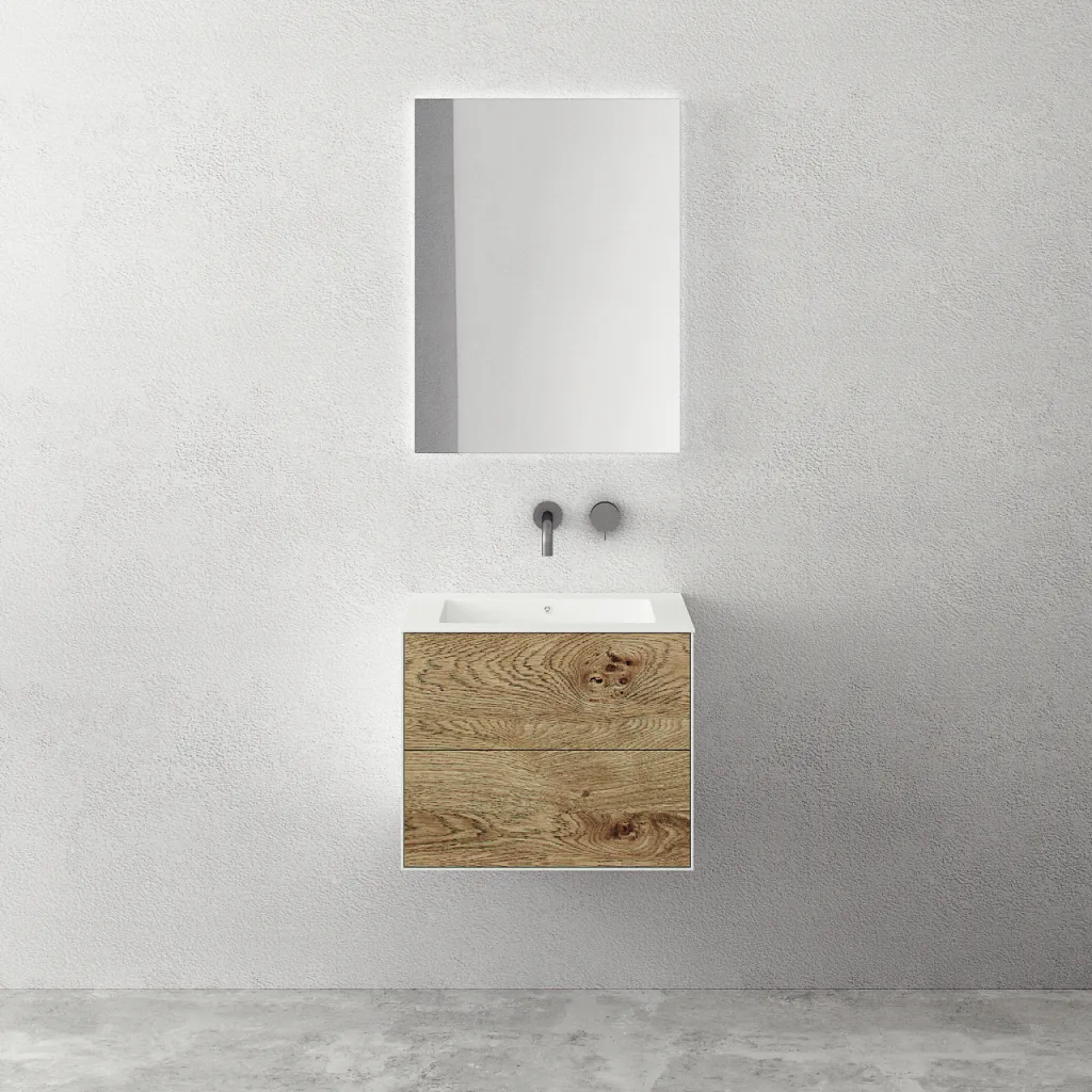 Copenhagen Chic 60 - Mathvid Corian® mit roher Wildeiche