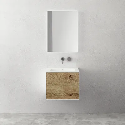 Copenhagen Chic 60 - Mathvid Corian® mit roher Wildeiche
