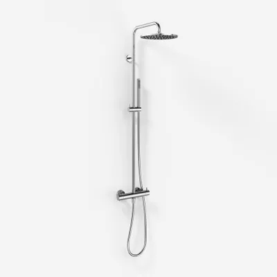 Semplice Rain DeLuxe SRL02 - SmartTerm Ø25 EasyClean, Chrom