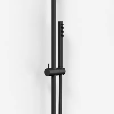 Semplice Rain DeLuxe SRL02 - SmartTerm Ø25 EasyClean, Mattschwarz