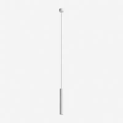Tube Light 300 - Ø40x300 mm, LED-Pendelleuchte, Mattweiß