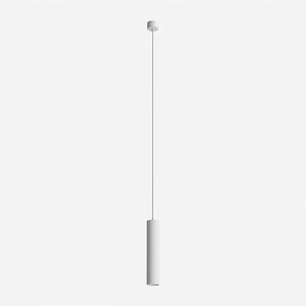 Tube Light 300XL - Ø60x300 mm, LED-Pendelleuchte, Mattweiß
