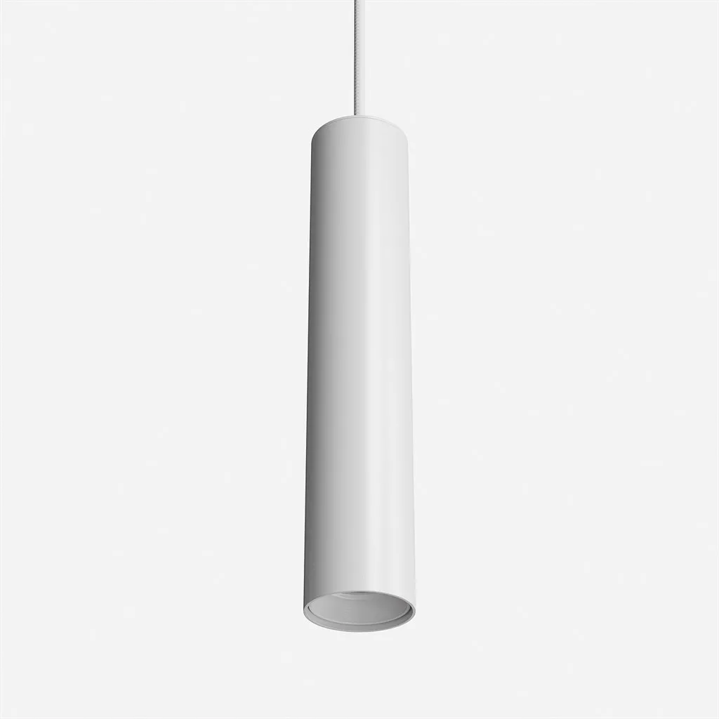 Tube Light 300XL - Ø60x300 mm, LED-Pendelleuchte, Mattweiß