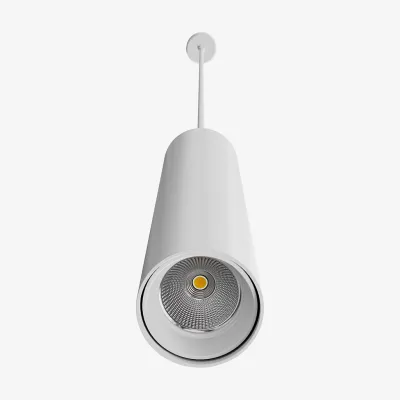 Tube Light 300XL - Ø60x300 mm, LED-Pendelleuchte, Mattweiß