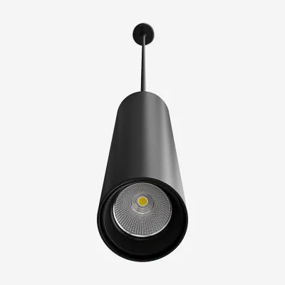 Tube Light 300XL - Ø60x300 mm, LED-Pendelleuchte, Mattschwarz