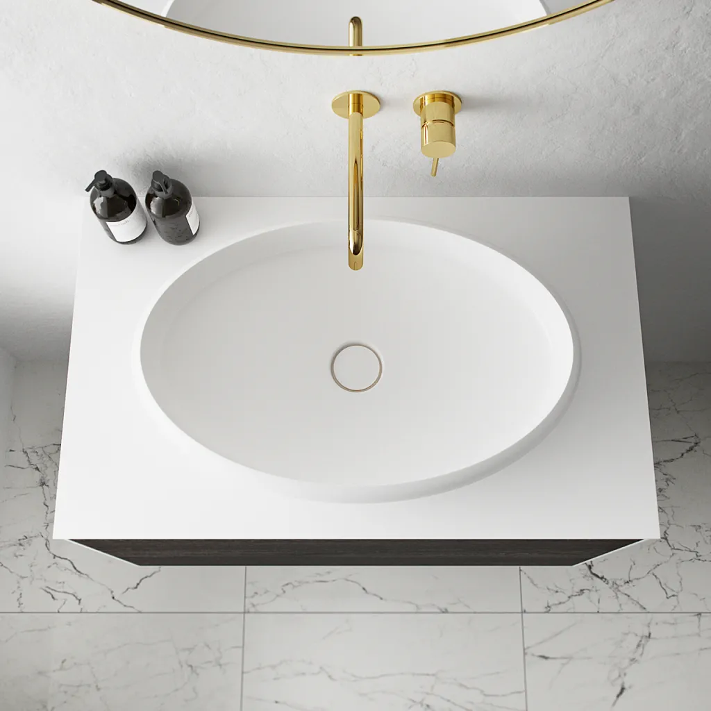 Boheme 60 - 60x40 cm Waschbecken - Mathvid SolidTec®