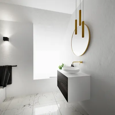 Boheme 60 - 60x40 cm Waschbecken - Mathvid SolidTec®