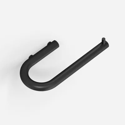 Semplice S12X - Papierhalter, Mattschwarz
