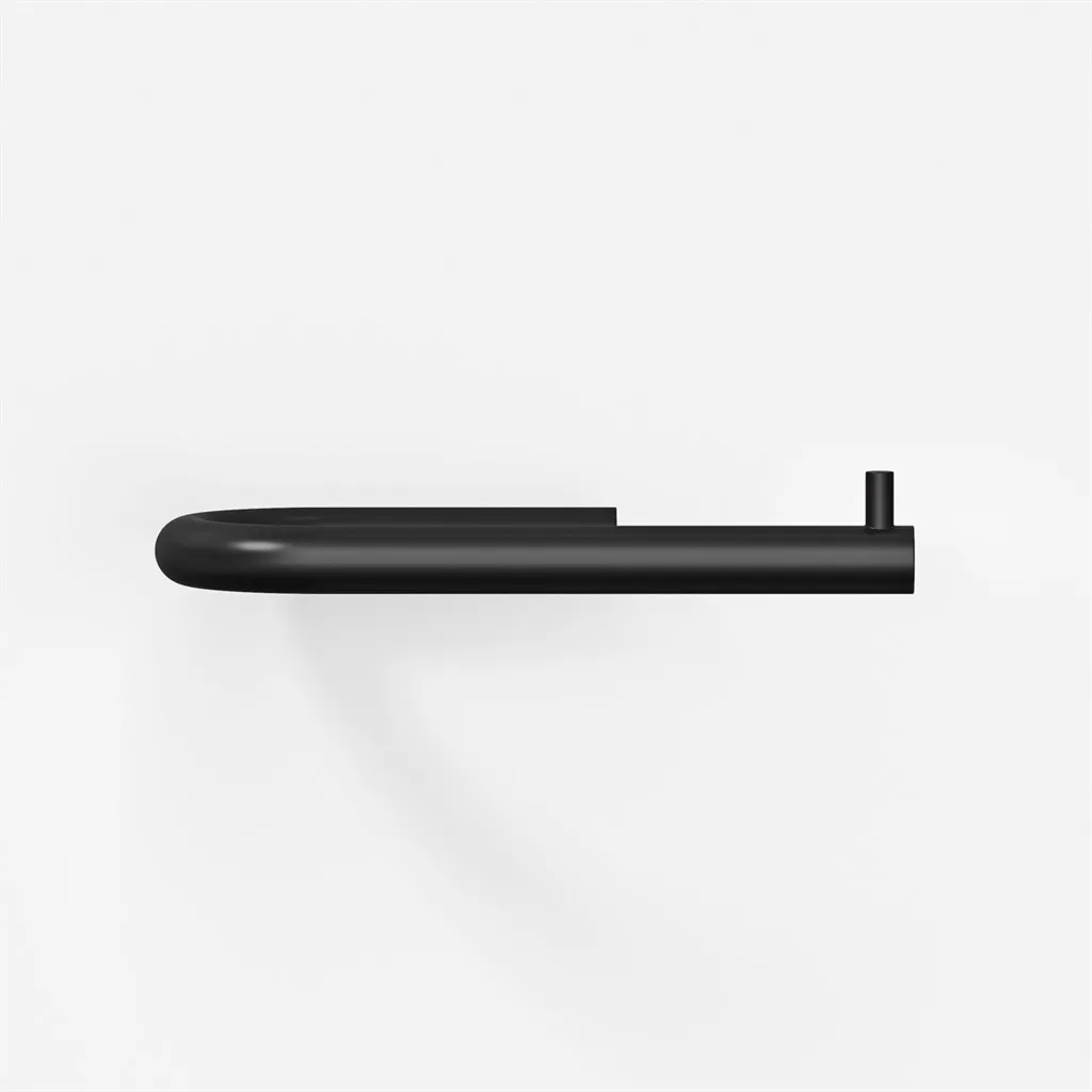 Semplice S12X - Papierhalter, Mattschwarz