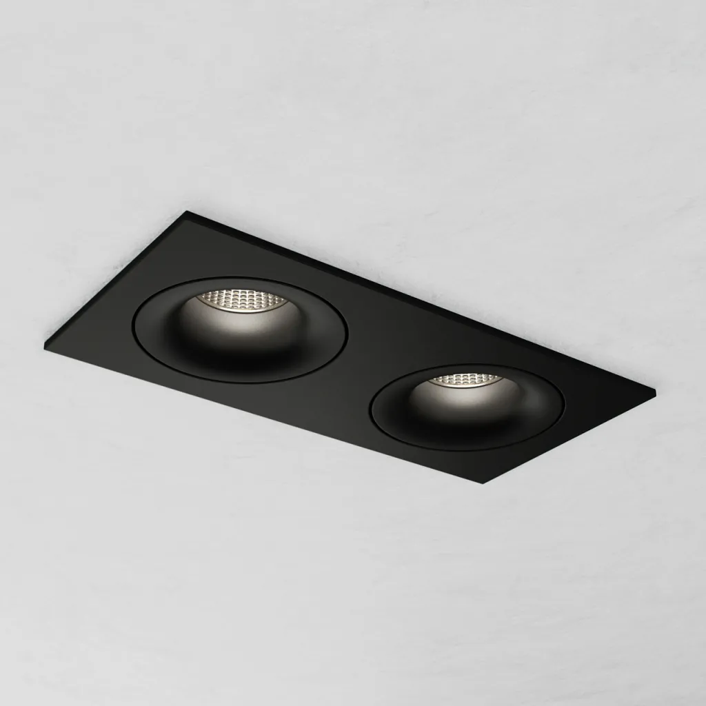 Qdrant 2 LED - Schwarz
