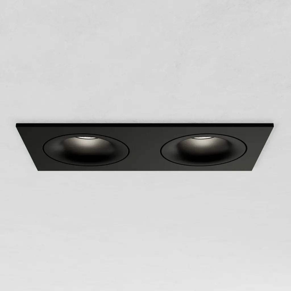 Qdrant 2 LED - Schwarz