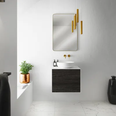 Déco Dé Lux 60x80 - Gebürstetes Messing