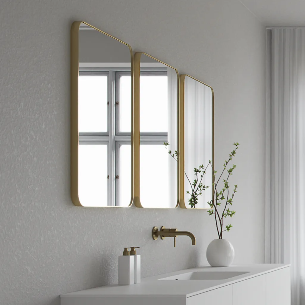Déco Dé Lux 60x80 - Gebürstetes Messing