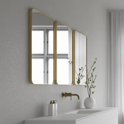 Déco Dé Lux 60x80 - Gebürstetes Messing