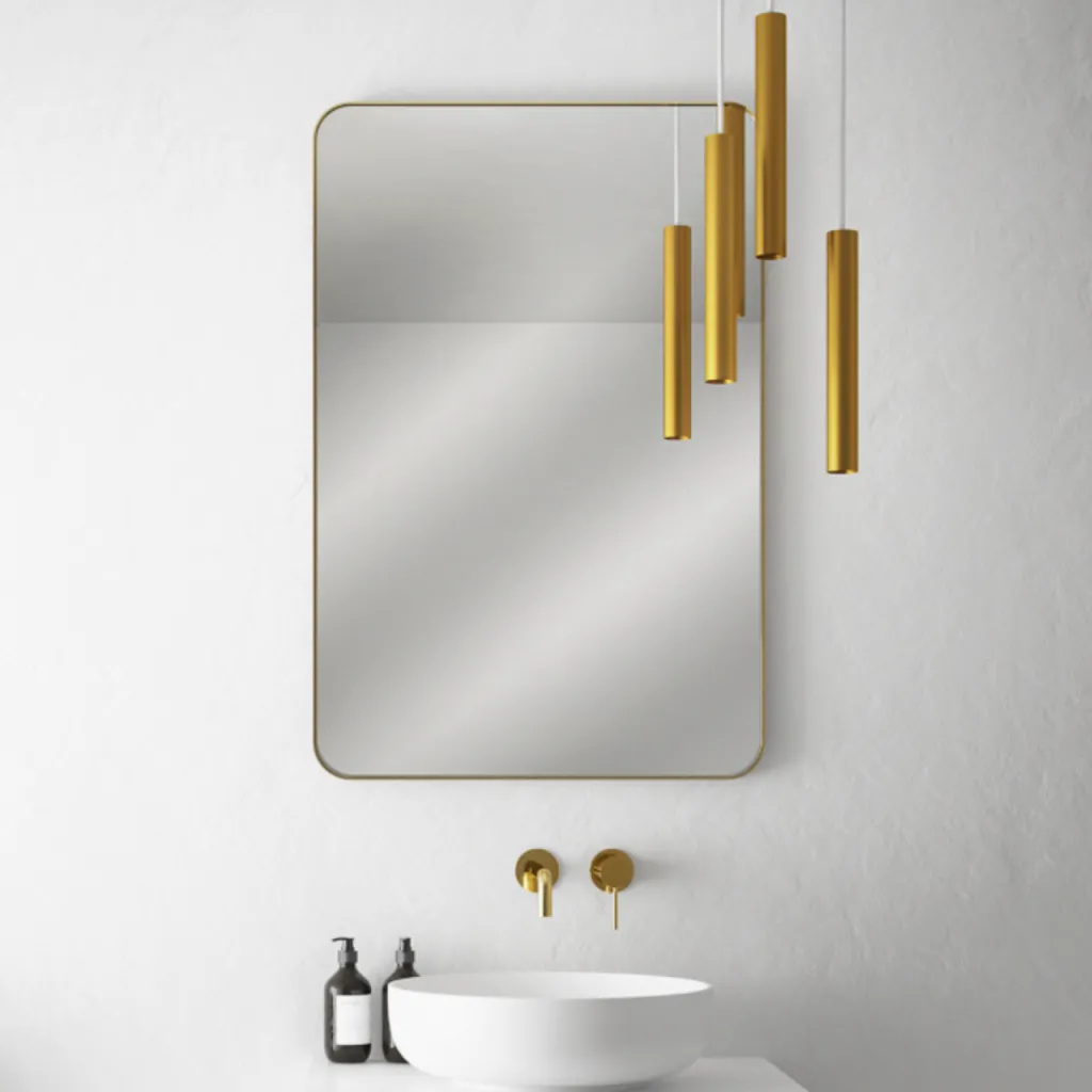 Déco Dé Lux 60x80 - Gebürstetes Messing