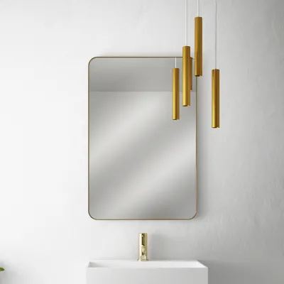 Déco Dé Lux 60x90 - Gebürstetes Messing