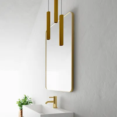Déco Dé Lux 60x90 - Gebürstetes Messing
