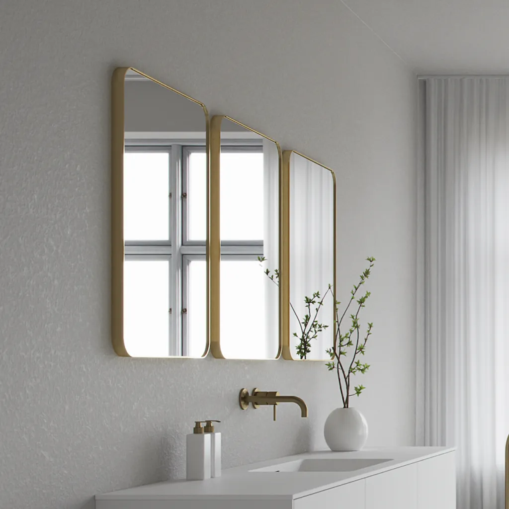 Déco Dé Lux 50x70 - Gebürstetes Messing