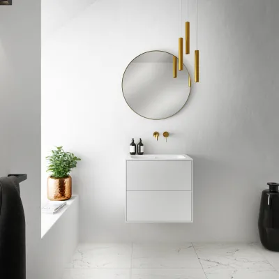 Magic Déco Ø70 - Gebürstetes Messing