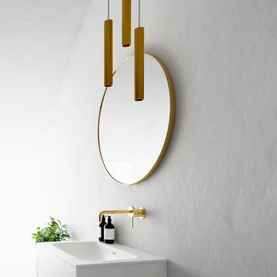 Magic Déco Ø70 - Gebürstetes Messing