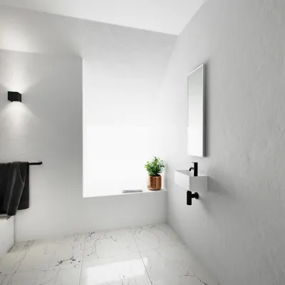 Coco 1L - 36x18 Spülbecken links, Mathvid SolidTec®