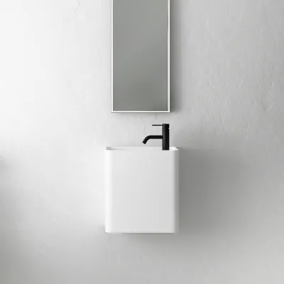 Coco 2L - 36x18 Spülbecken links, Mathvid SolidTec®