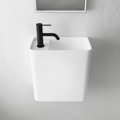 Coco 2R - Waschbecken 36x18 cm, Mathvid SolidTec®