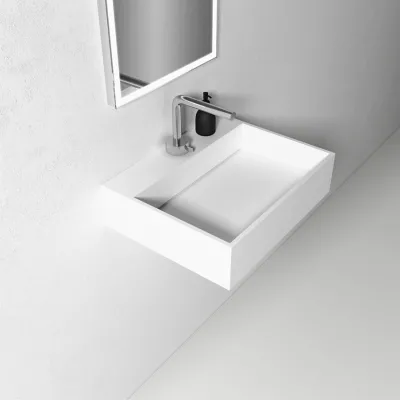 Kubo Inside 50 - 50x30, Mattweiß SolidTec®