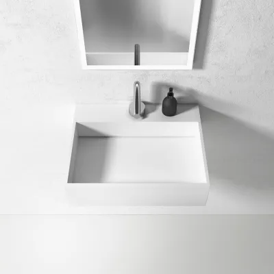 Kubo Inside 50 - 50x30, Mattweiß SolidTec®