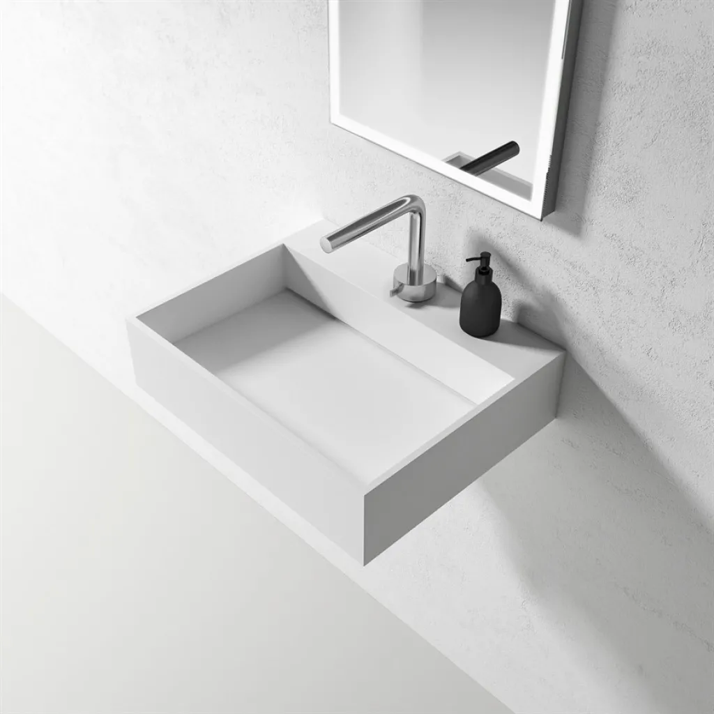 Kubo Inside 50 - 50x30, Mattweiß SolidTec®