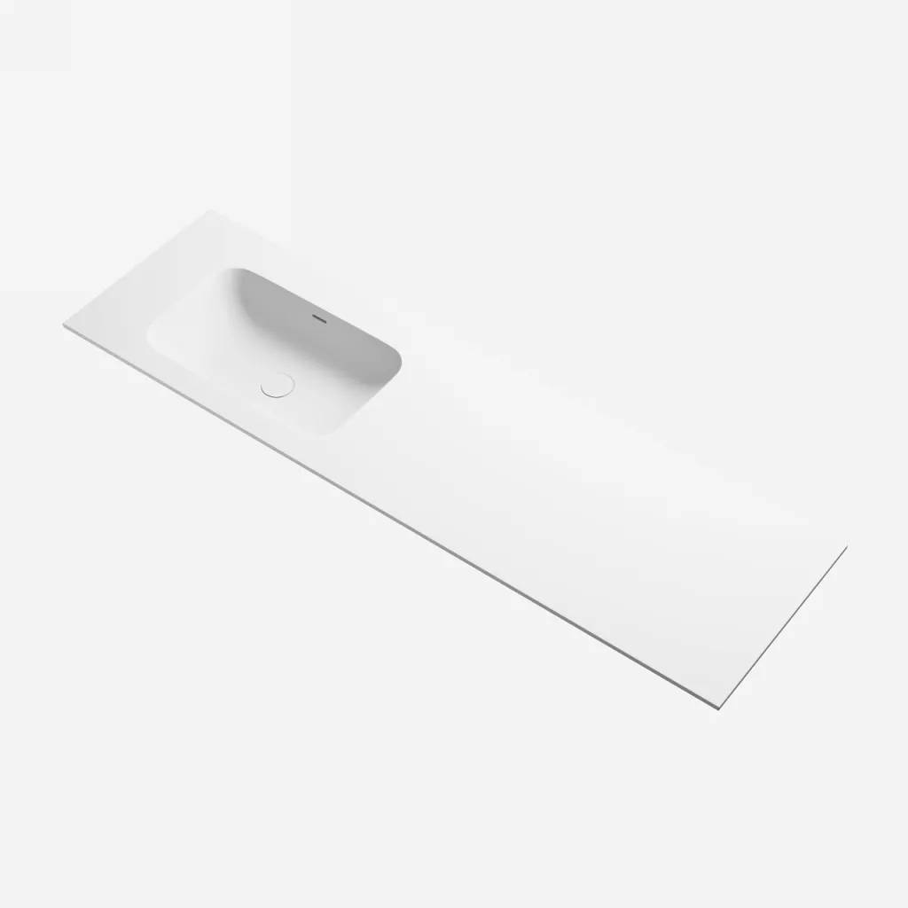 Pulcher® Soft 160L - Spülenplatte 160x46