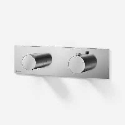 Nostromo G572B S12 - DeLuxe Ø20, Wand, gebürsteter Edelstahl