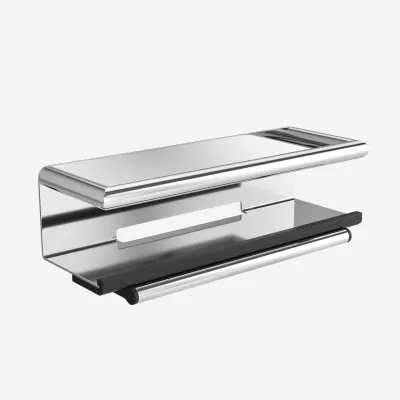 Upgrade/Class U21X - Duschregal, polierter Edelstahl