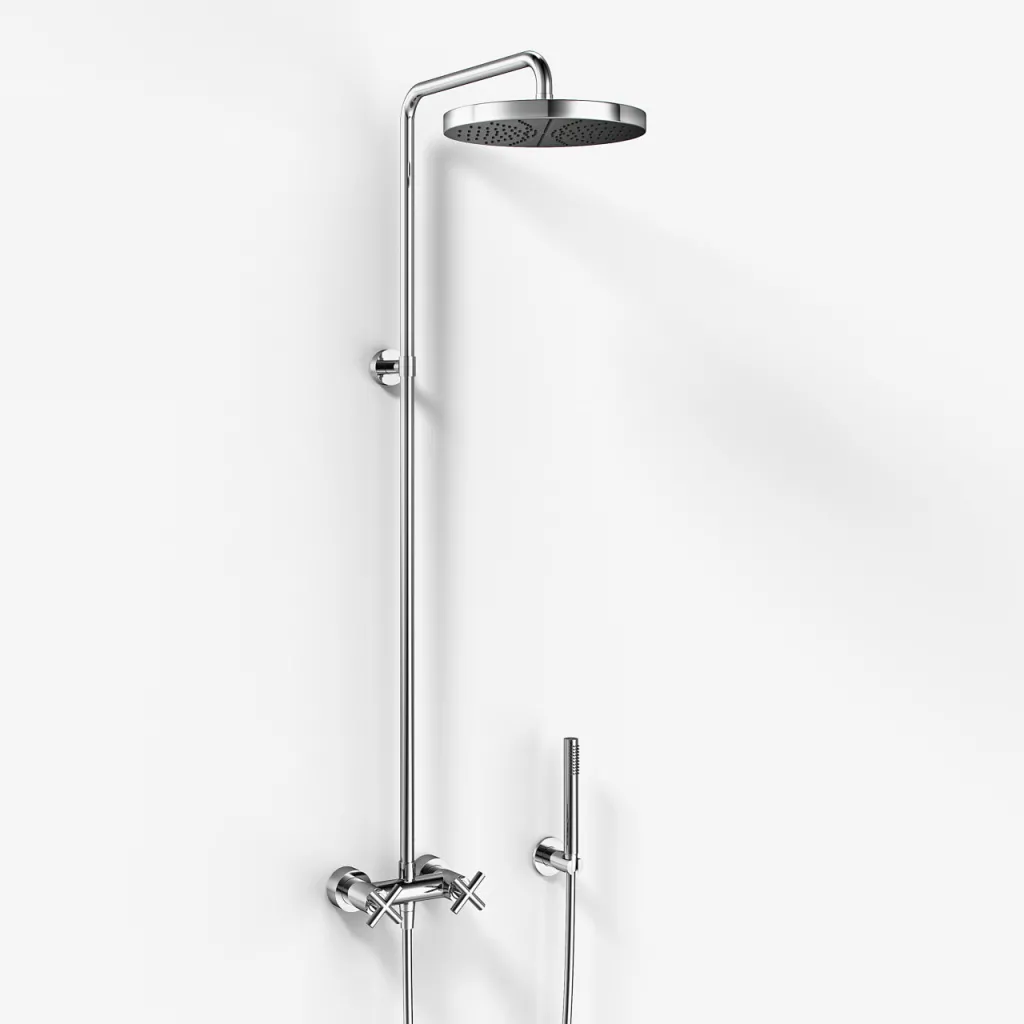 Fly Classic FBR7100 - XL Rain DeLux Dusche Ø24, Chrom