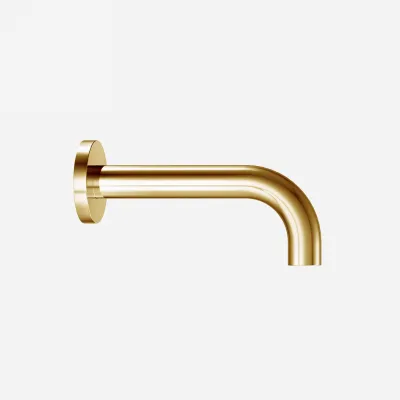 Semplice SSP415 - Auslauf 15 cm, Messing poliert natur