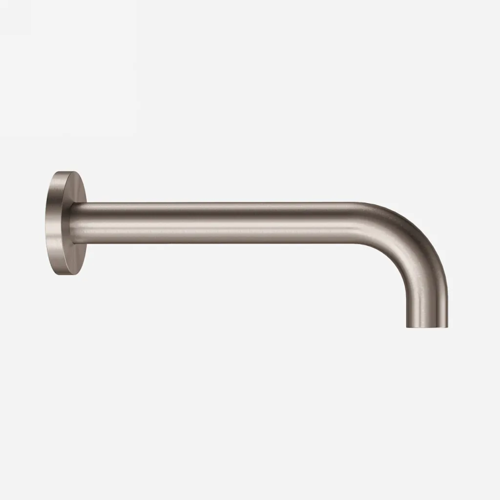 Semplice SSP420 - Kartuschenauslauf 20 cm, PVD gebürsteter Stahl