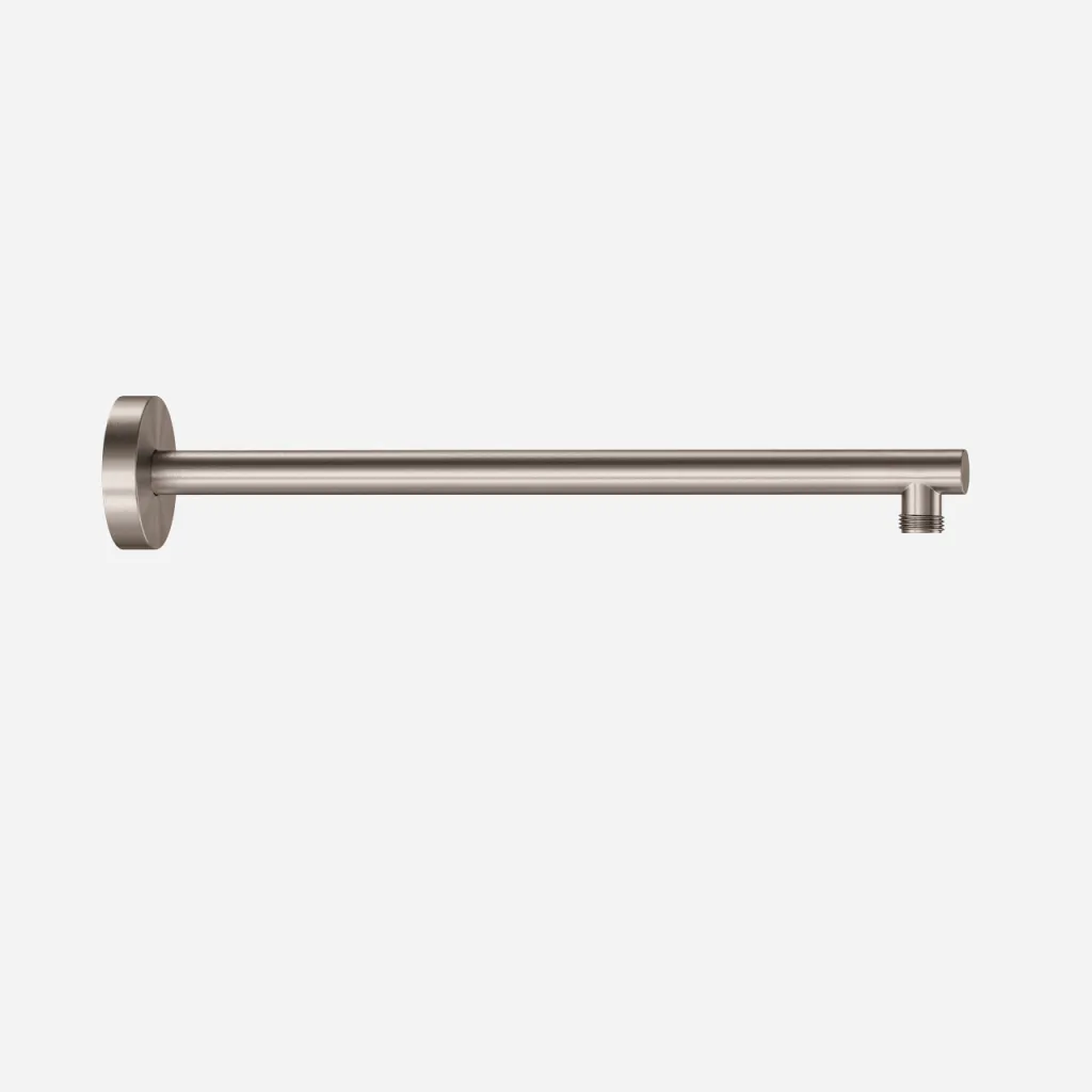 Semplice SBVX38 - Duschrohr von der Wand, PVD gebürsteter Stahl