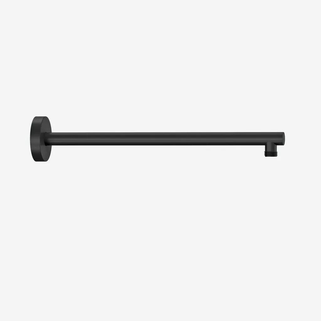 Semplice SBVX38 - Showerpipe von der Wand, Mattschwarz